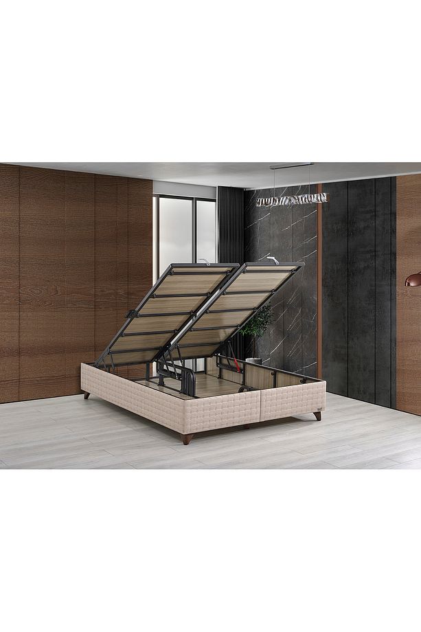 Mystrey Plus Baza Çift Kişilik 140x190 Cm (YATAK VE BAŞLIK FİYATA DAHİL DEĞİLDİR) - 2