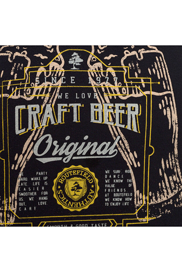 Tract Erkek Siyah Tişört ERKEK T-SHIRT RFTRACT23 - 2