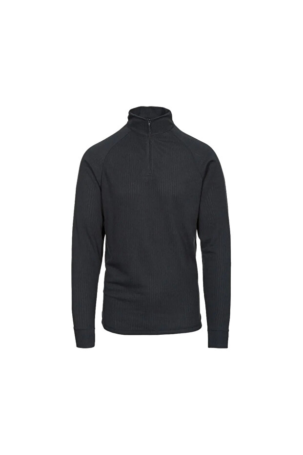 Wise360 - Adults 1/2 Zip Baselayer Top Unisex Black Undershirt Top Unisex Underwear Top