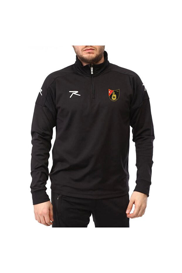 Istanbulspor Half Zipper Tracksuit Black