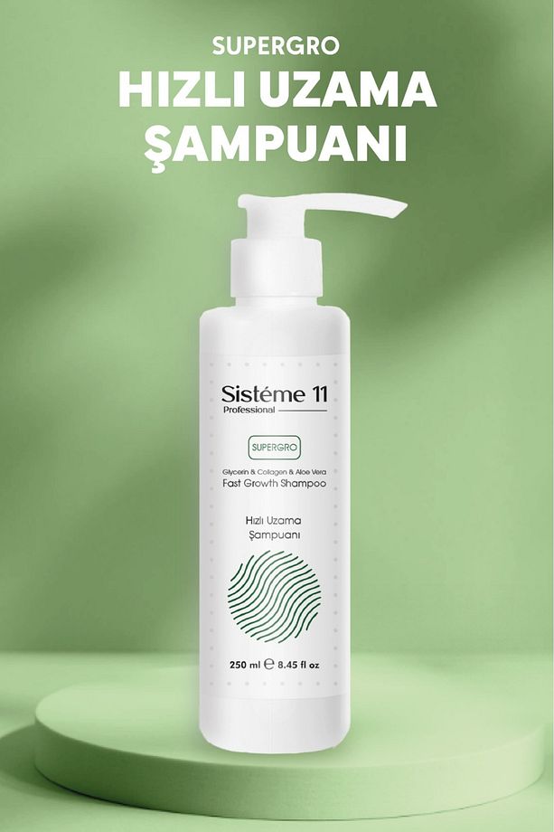 Sisteme 11 Hızlı Uzama Şampuanı 250 ml 8684091009238 - 3