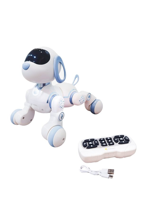 GAW-6601 Kumandalı İnteraktif Akıllı Robot Köpek -Vardem Oyuncak - 3