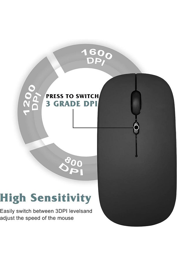 Laptop Notebook Kablosuz Led Tv Bilgisayar L Mouse Maus Maus - 3