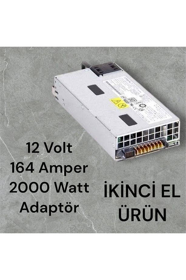 12 Volt 164 Amper 2000 Watt Yüksek Güçlü Adaptör Güç Kaynağı - 1