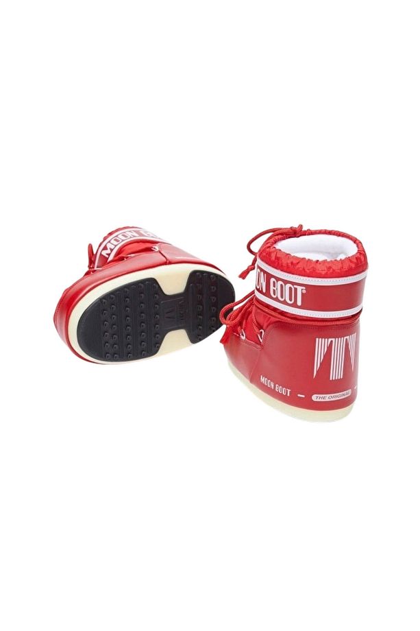 80d1409340-d001 Icon Low 2 Kadın Kırmızı Kar Botu - 4