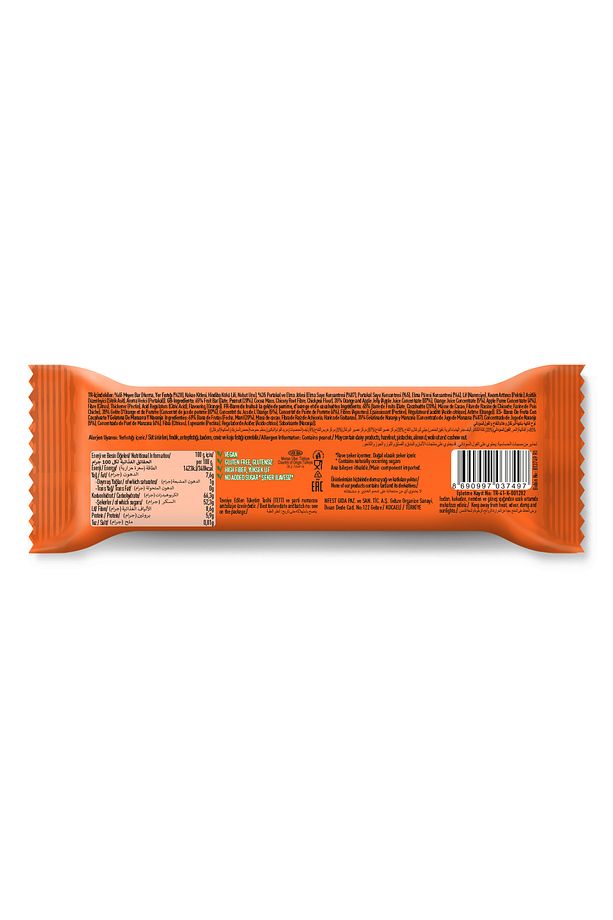 Jöleli Meyve Bar Portakal Ve Elma Yer Fıstıklı 40g X 12 Adet - 3