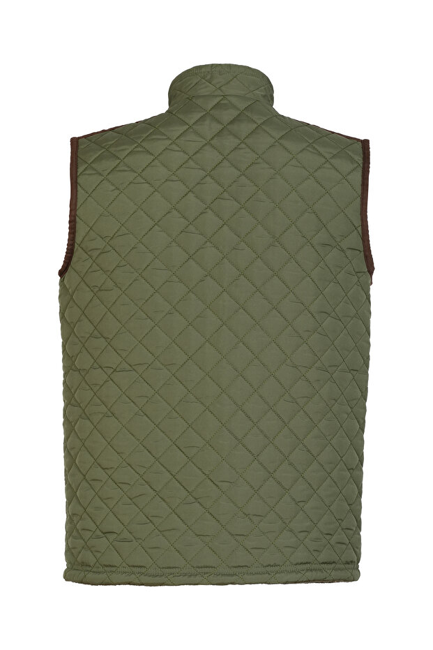 HAKİ BİYELİ KAPİTONE YELEK - 2