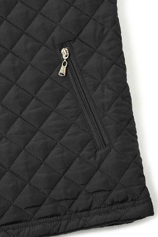 SİYAH KAPİTONE YELEK - 4
