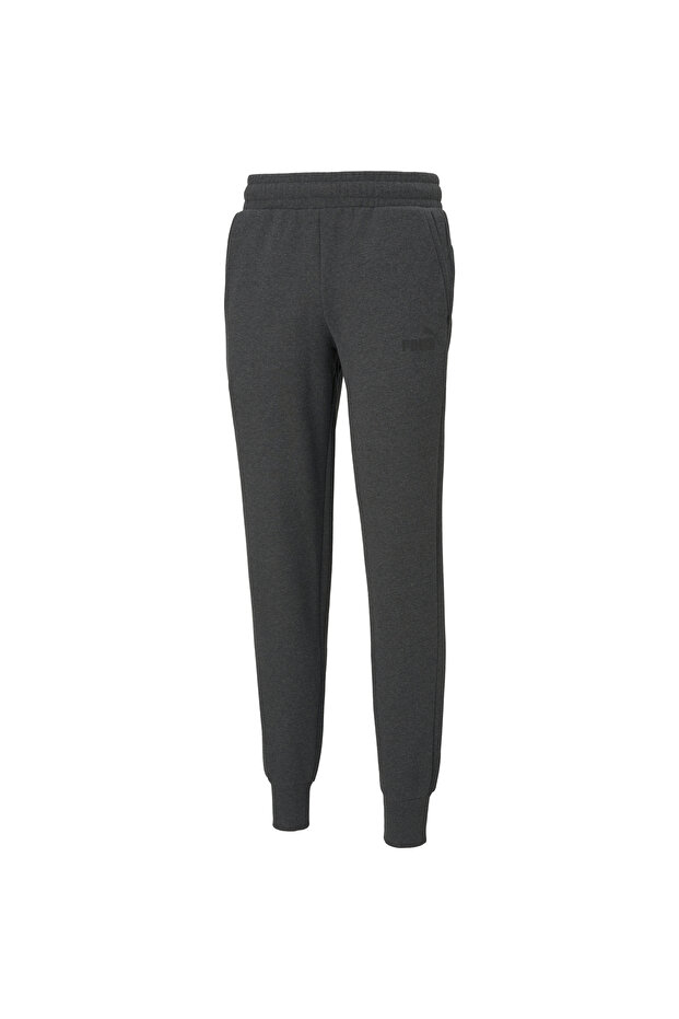 Pants Puma Essentials Logo, Gray, Men - 1