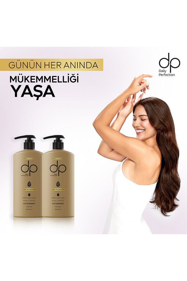 Daily Perfection Şampuan Çam Terebentin 500 ml X 2 Adet - 4