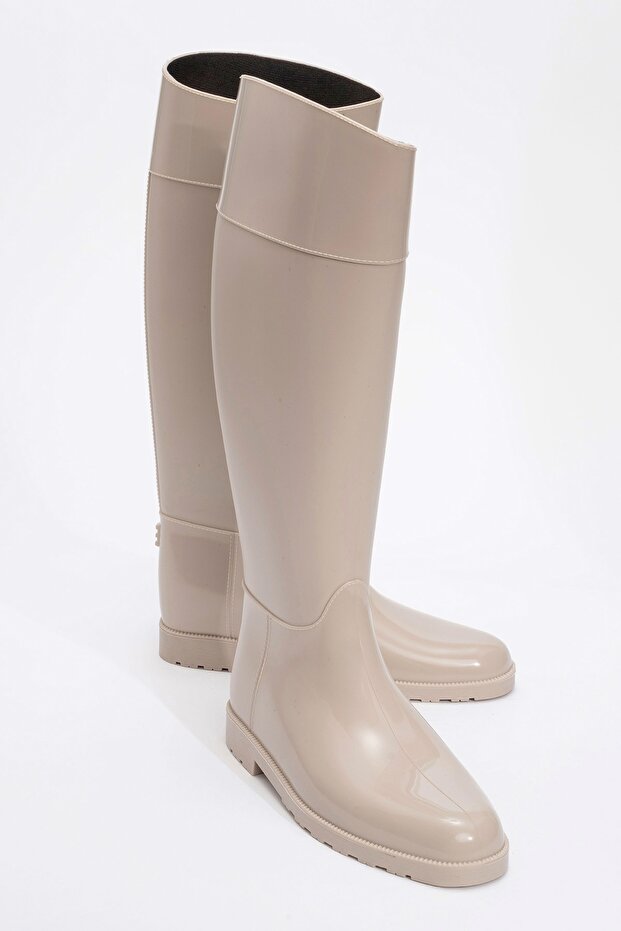 MARGE Beige Women's Rain Boots