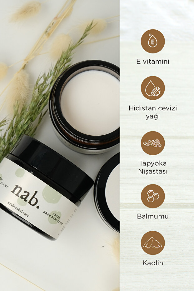 Doğal Krem Deodorant - 5