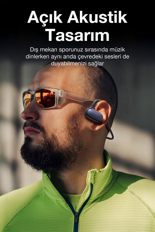 Boyun Bantlı Bluetooth Sporcu Kulaklığı - Yüksek Ses Kalitesi - Ix-e33 - 6