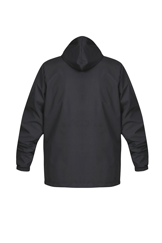 SİYAH YAĞMURLUK KABAN - 3