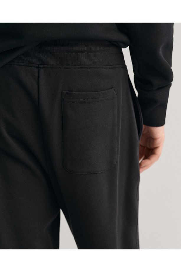 Erkek Siyah Regular Fit Eşofman Altı - 6