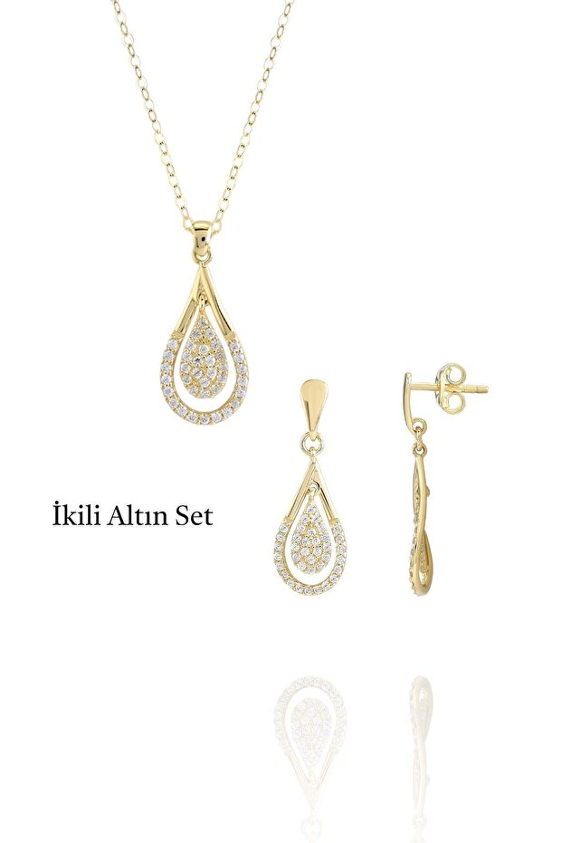 Damla Altın Set - 6