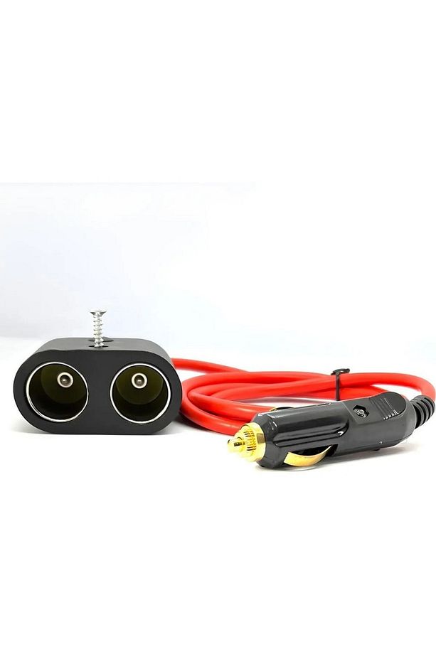 1.5 Metre Çakmak Uzatma Kablosu 2li 12v/24v Çakmak Çoklayıcı 2 Port Oto Çakmak Çoğaltıcı Kablo 2 Li - 3