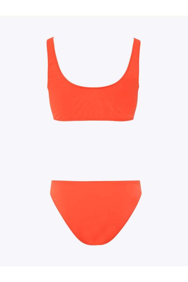 Orange Swimmer Bikini Set - 2