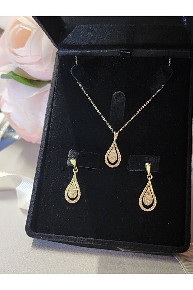 Damla Altın Set - 8