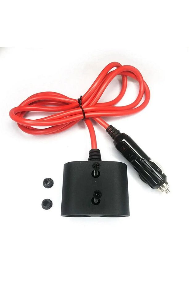 1.5 Metre Çakmak Uzatma Kablosu 2li 12v/24v Çakmak Çoklayıcı 2 Port Oto Çakmak Çoğaltıcı Kablo 2 Li - 7