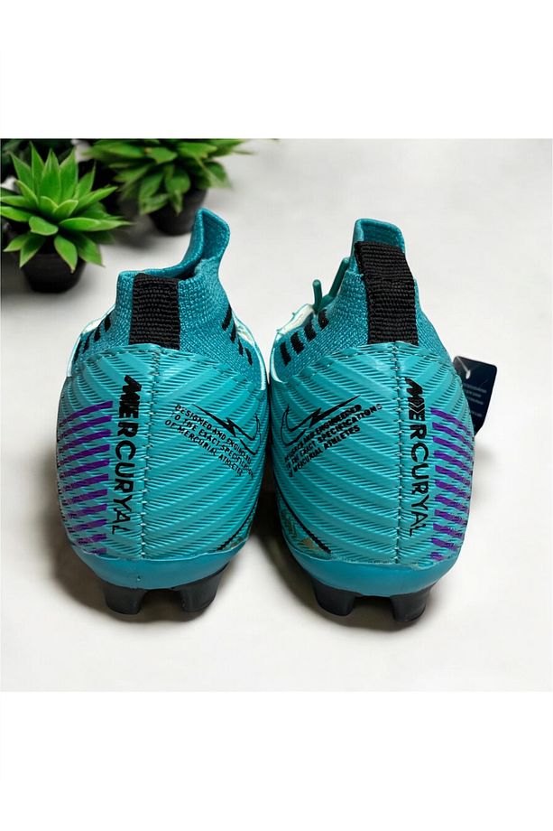 Çoraplı Krampon Futbol Ayakkabısı Çoçuk Krampon Halısaha Ayakkabı - 4