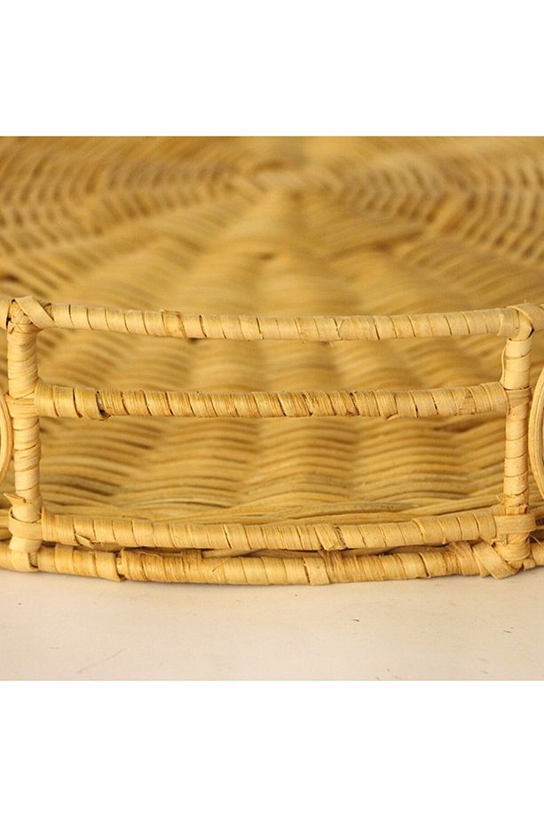 Lantana 45x6 cm. Rattan Tepsi - 5