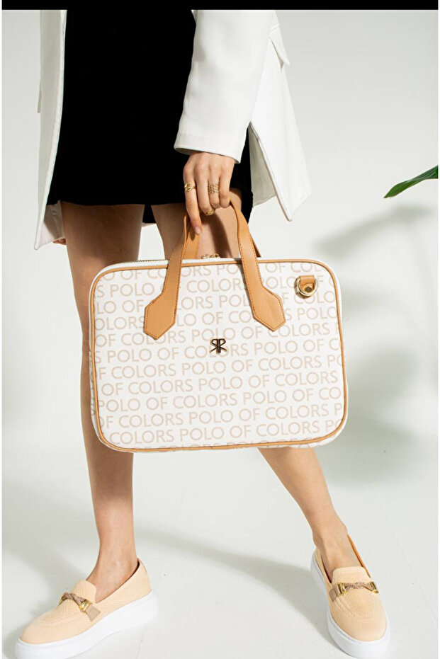 ноутбук і портфель - 1