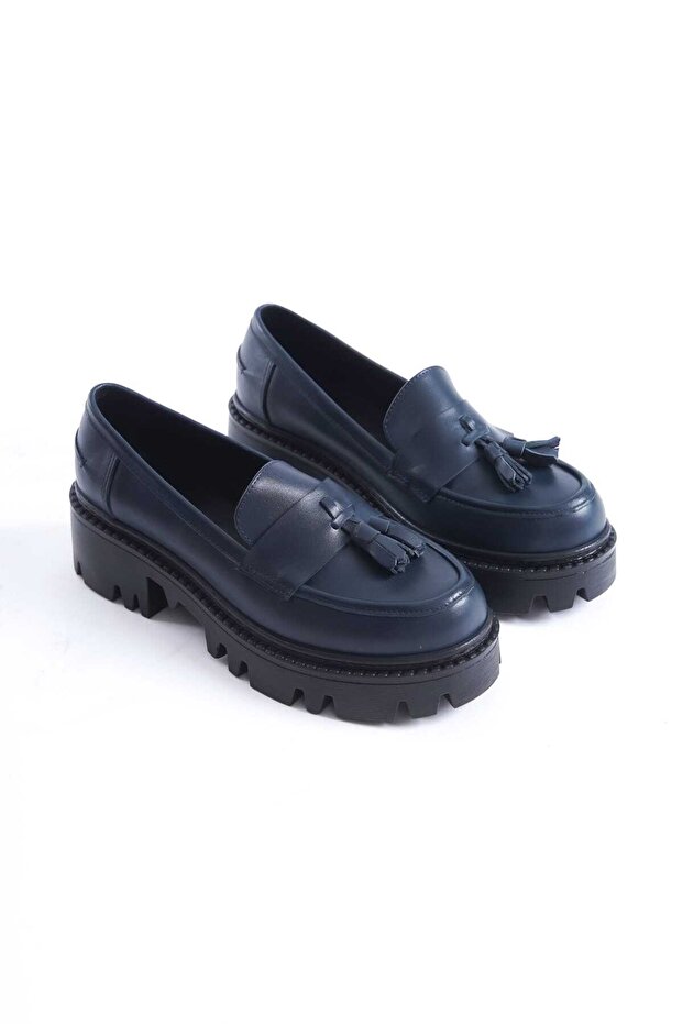 Shoes Genuine Leather Tassel Loafer Shoes