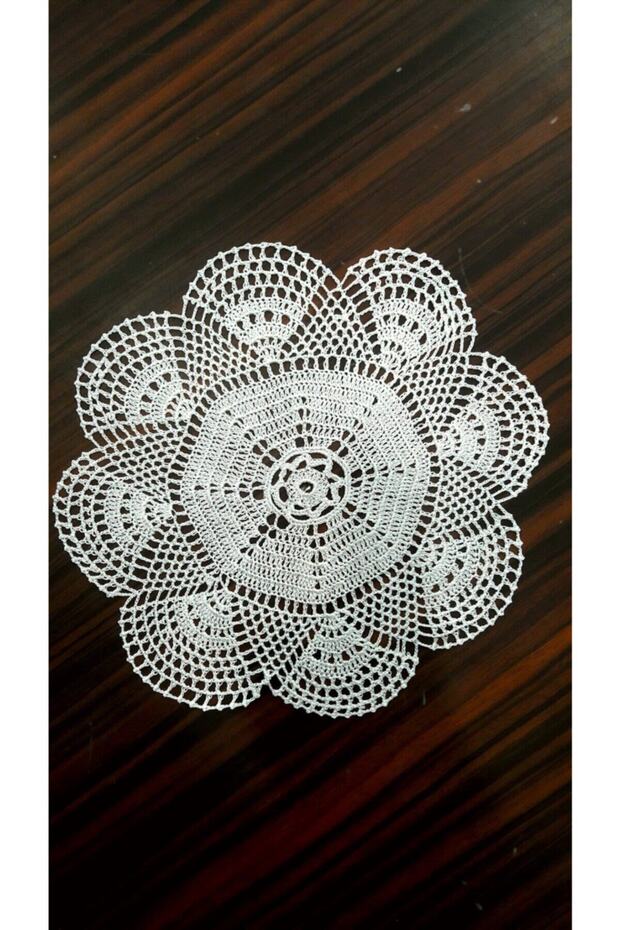 Handmade Crochet Lace Showcase Set Room Set 6 Pieces
