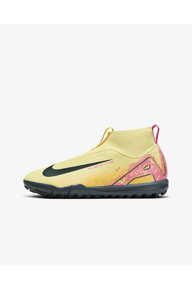 Çocuk Halı Saha Ayakkabısı HF3420-800 Mercurial Jr Zoom Superfly 10 Acad Km Tf Sarı - 1