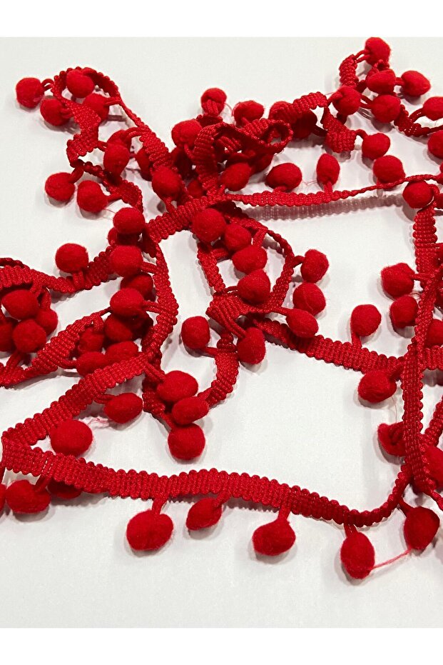 Ribbon Pompom / Dangle Ribbon Pompom / 2 Meters