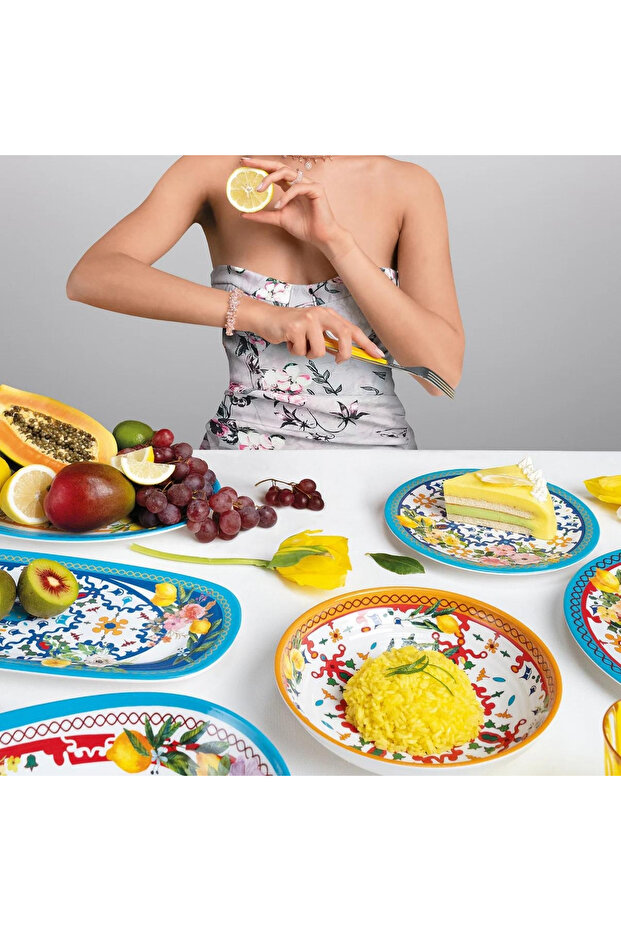 Guzzini Flower Lemon Tatlı Tabağı 21,5 cm - 5