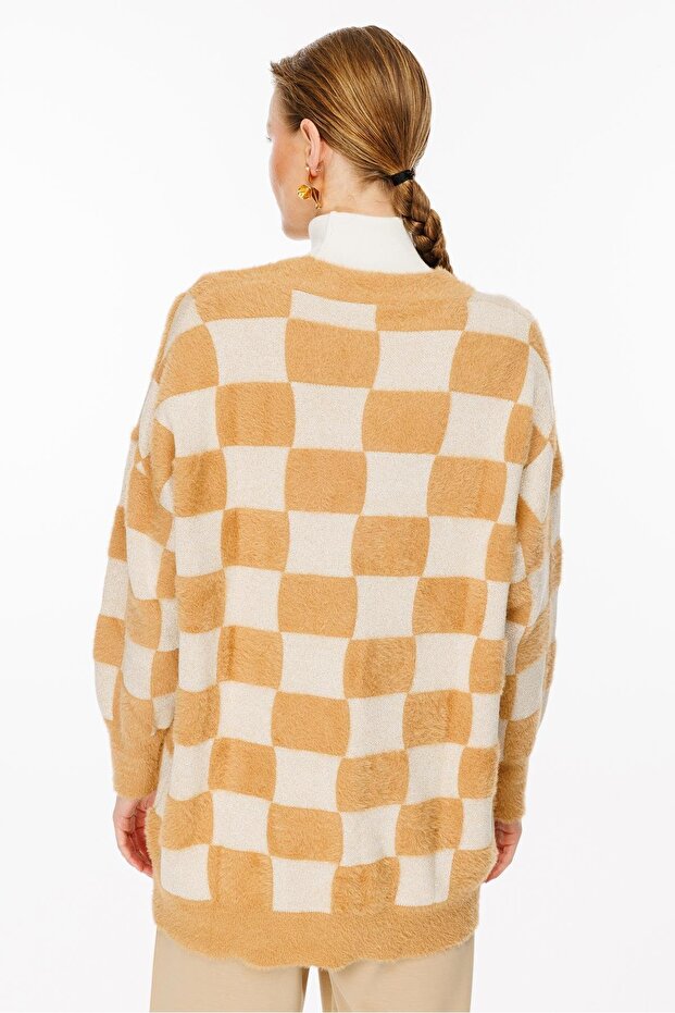 Triko Hırka Camel Gold - 7