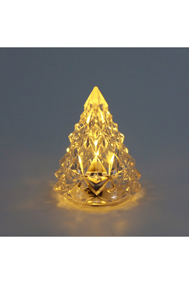 Çam Ağacı Led Mum 6cm - Sofra Lambası - 1