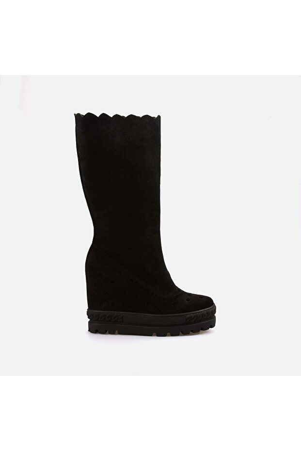 Women's Wedge Heeled Boots 6201-1