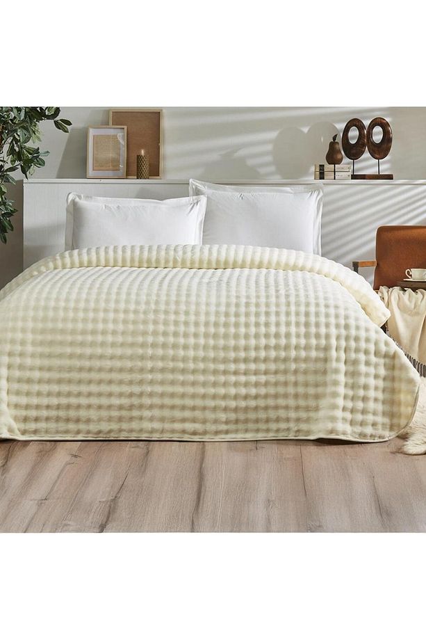 Özdilek Çift Kişilik Fluffy Yatak Örtüsü - 1