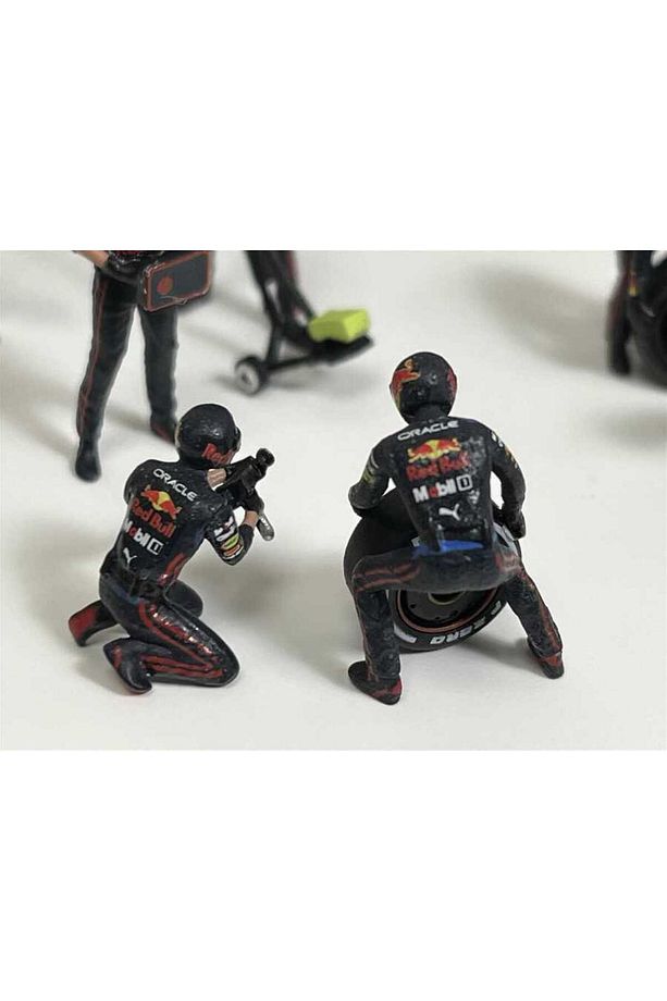 Seriredbull racing rb18 1 max verstappen pit crew set mgds0007 - 4