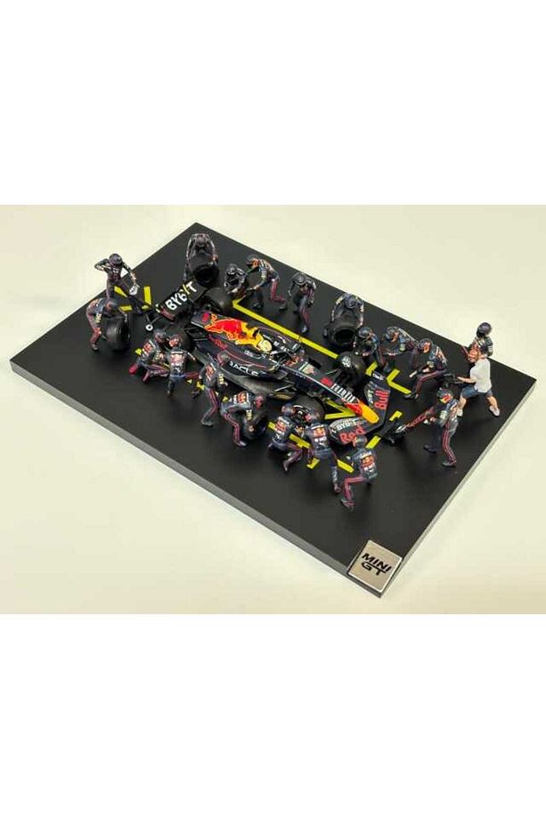 Seriredbull racing rb18 1 max verstappen pit crew set mgds0007 - 2