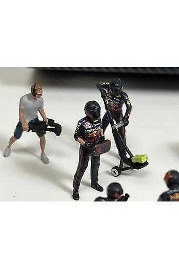 Seriredbull racing rb18 1 max verstappen pit crew set mgds0007 - 5