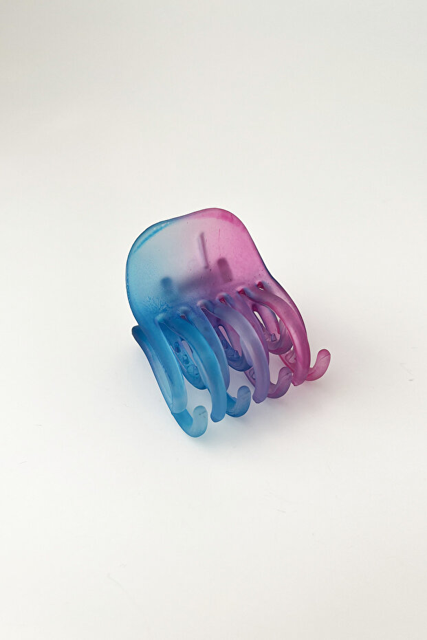 مشبك مزلاج أزرق بلونين (الحجم: 4 سم) - 4