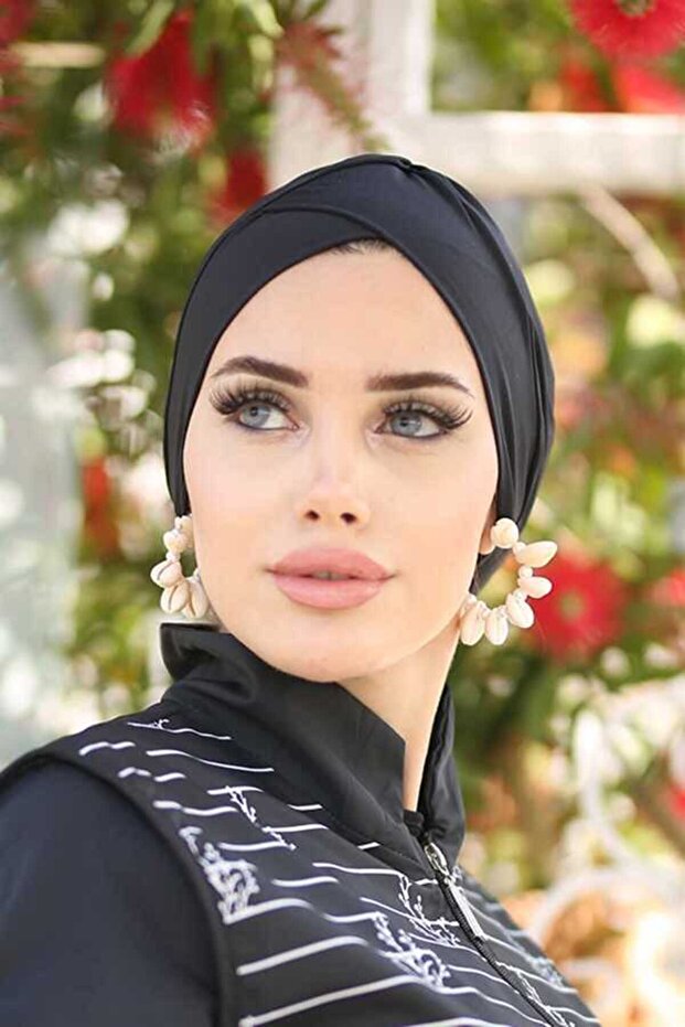 Çapraz Deniz Bone Siyah - 7