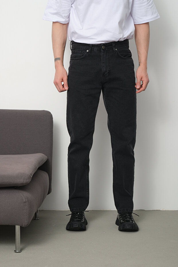 Basic Baggy Men's Jeans - 1