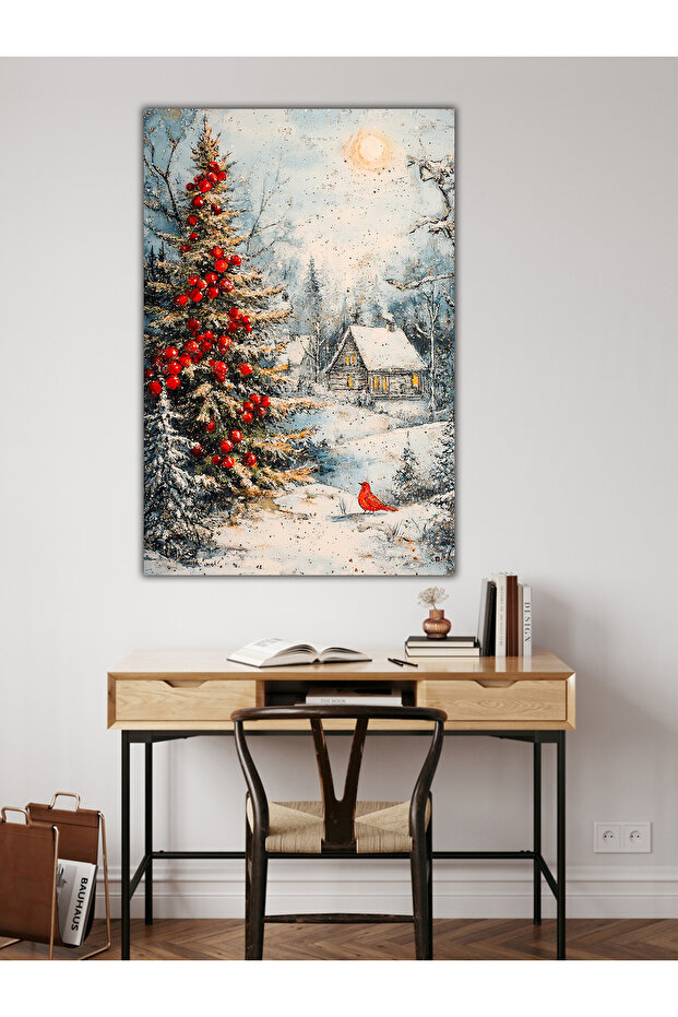 YILBAŞI TEMALI KANVAS TABLO - 3