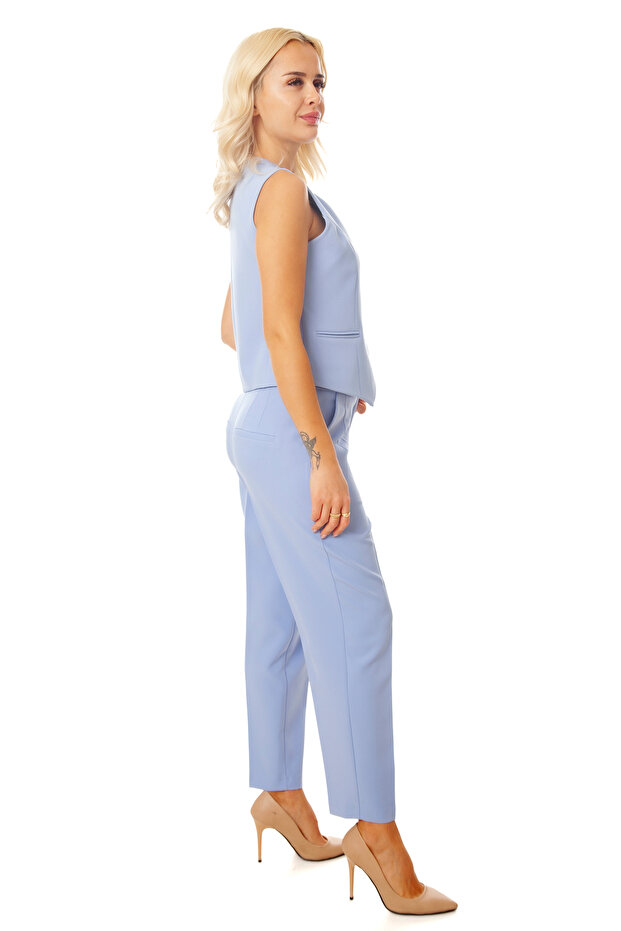 Back Double Pants with Pockets - 4
