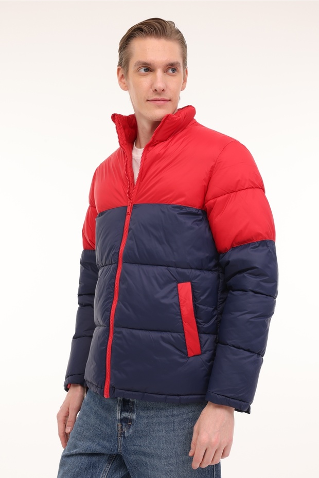 ML COLOR COAT 4PR Bordo Erkek Mont - 1