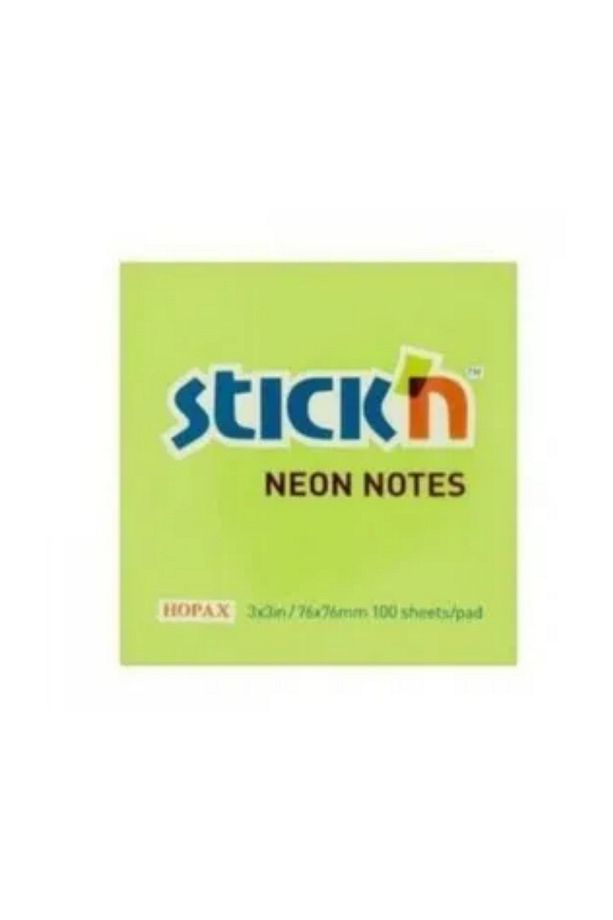 Stickn Yapışkanlı Not Kağıdı Post it 5 Adet 5 Farklı Renk - 5