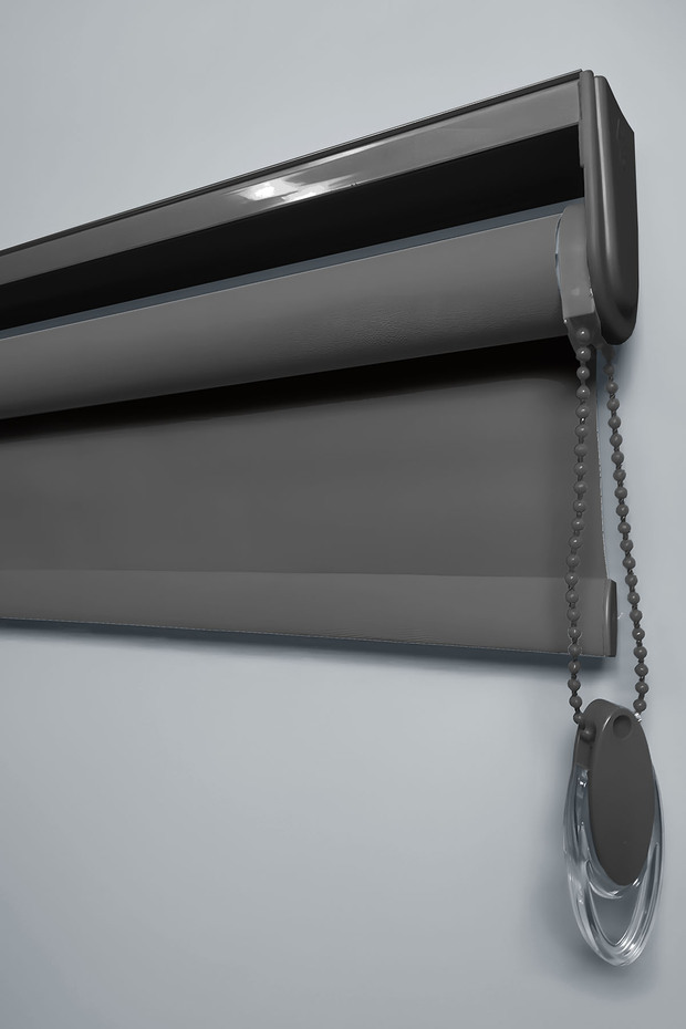 Antrasit Renk Stor Perde - 2