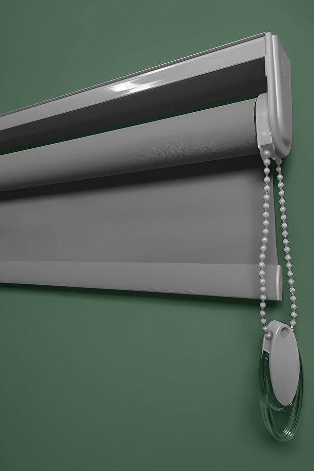 Koyu Gri Renk Stor Perde - 2