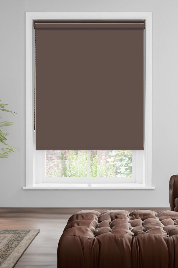 Kahve Renk Stor Perde - 1