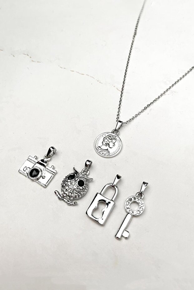 Multiple Figures Necklace - 1